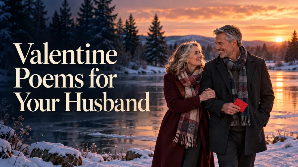 Valentine Poems for Your Husband: Love in Everyday Life