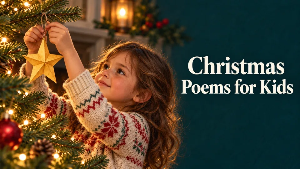 Christmas Poems for Kids to Read at School and Home