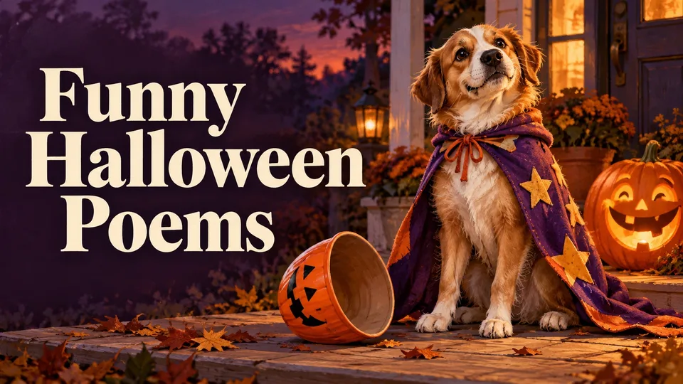Funny Halloween Poems for Parties and Family Fun