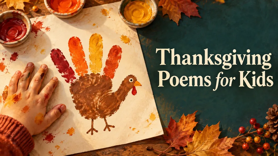 Thanksgiving Poems for Kids and School Programs