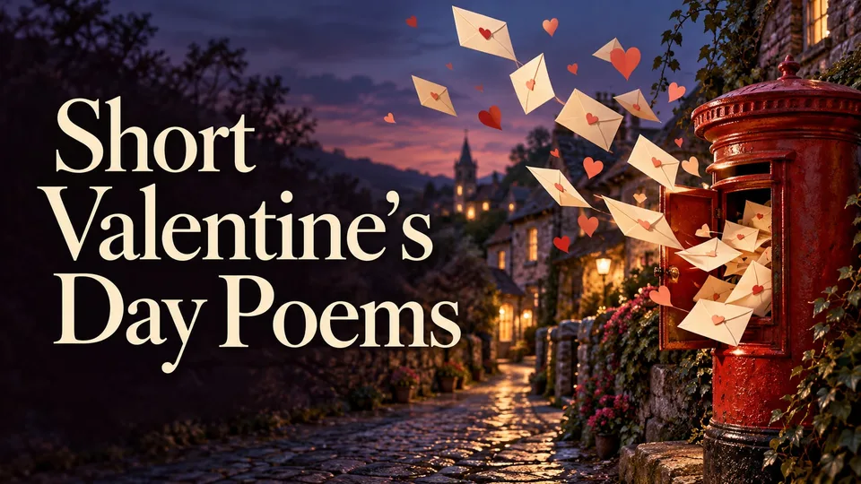 Short Valentine's Day Poems for Cards and Little Notes