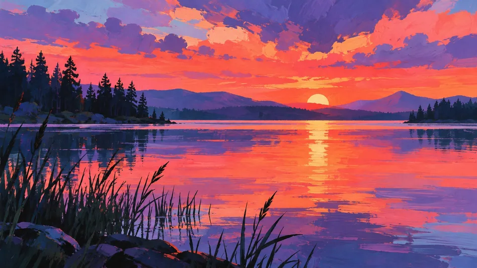 Poems About Sunsets: What the Evening Leaves in Color