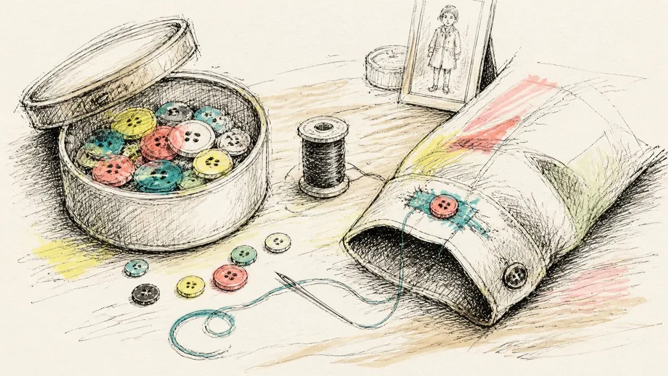 Poems About Buttons: Original Verses for Clothing, Memory, and Small Repairs