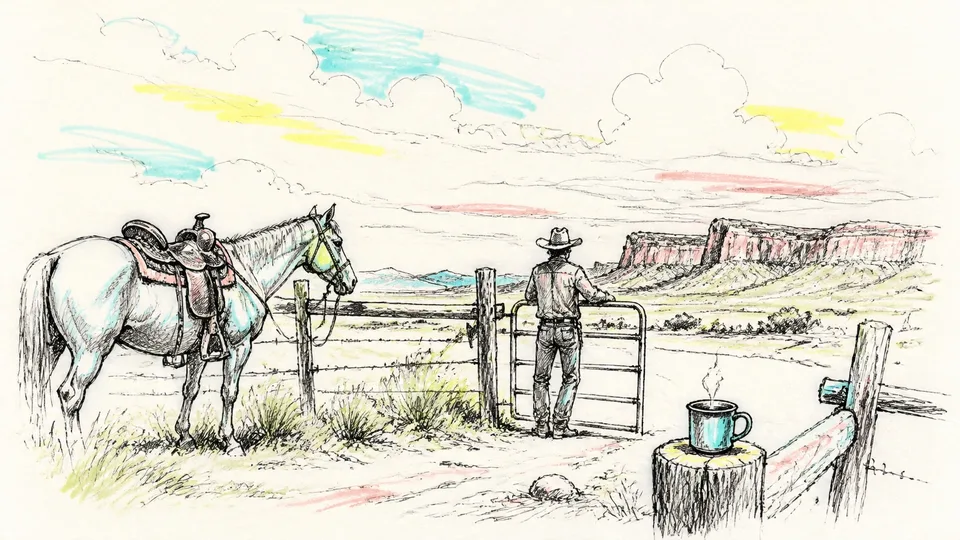 Poems About Cowboys: Original Verses for Wide Skies and Open Roads