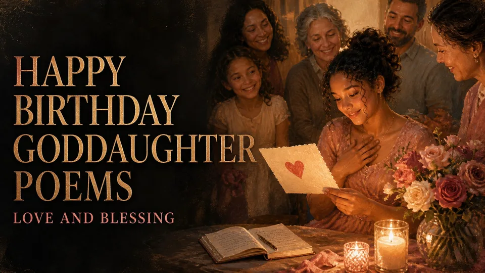 Happy Birthday to My Goddaughter Poems: Love and Blessing