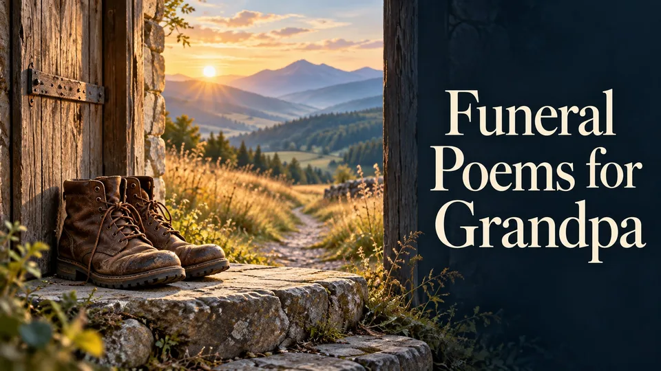 Funeral Poems for Grandpa: Remembering His Life and Love
