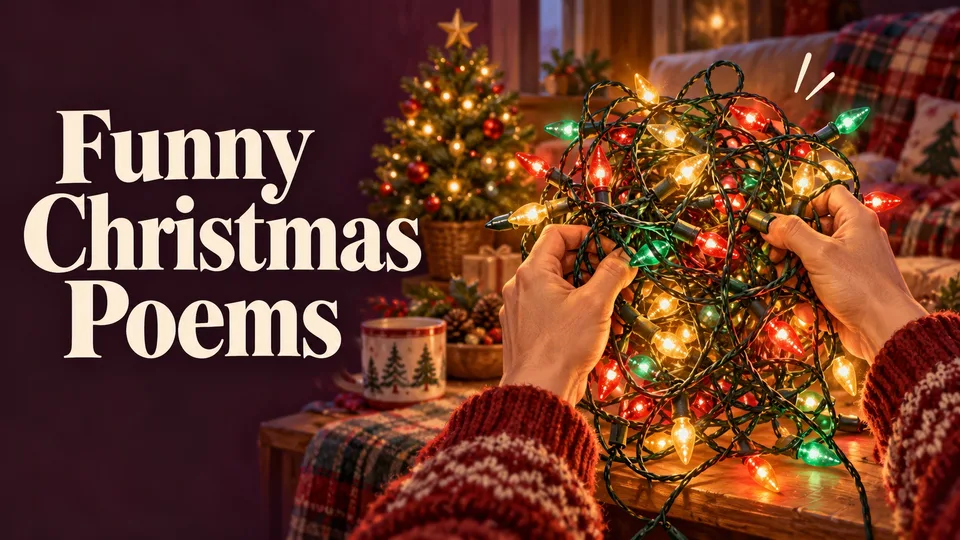 Funny Christmas Poems for Family Gatherings and Holiday Parties