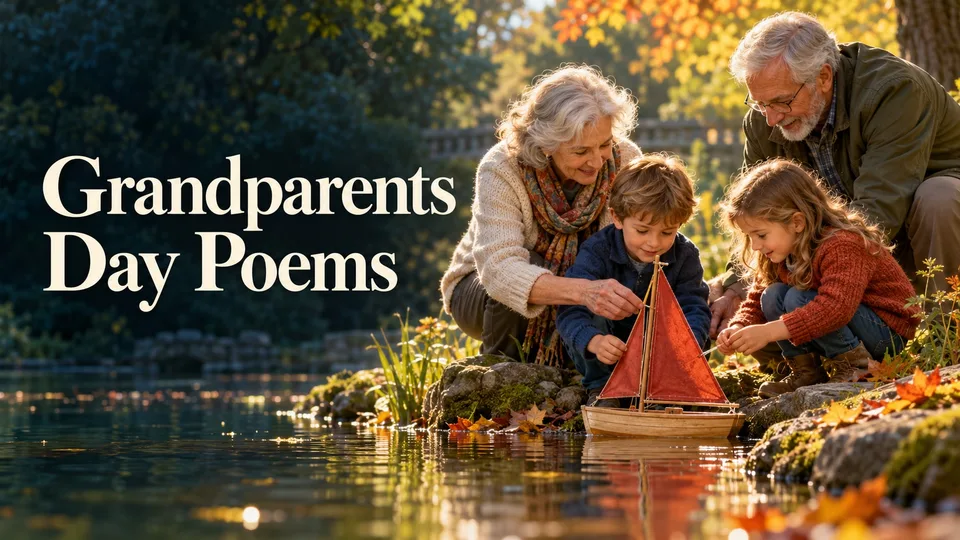 Grandparents Day Poems for Cards, Classrooms, and Family Time