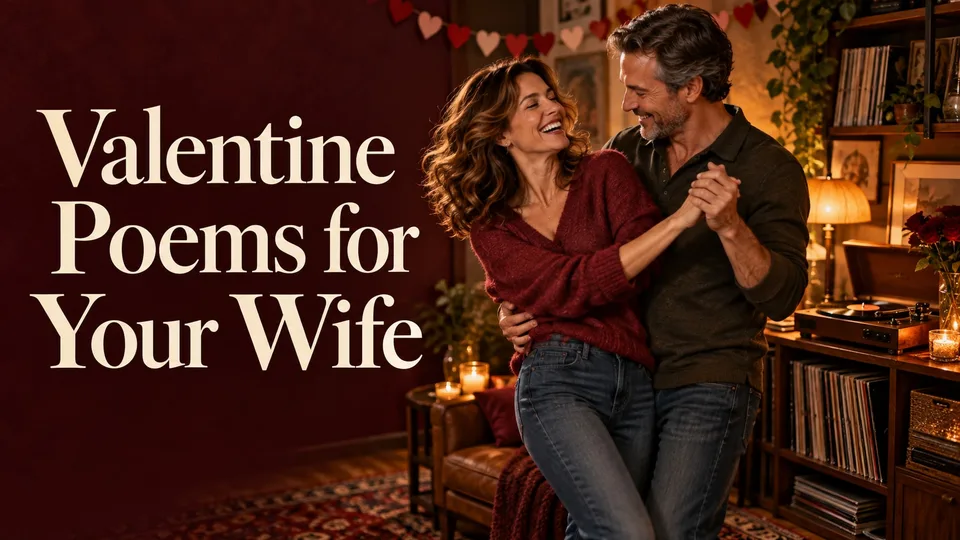 Valentine Poems for Your Wife: Words for the Woman You Love