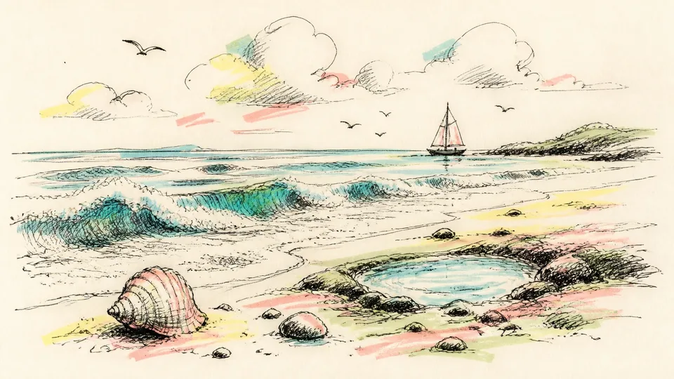 Poems About Ocean: Original Verses for Tides, Distance, and Wonder
