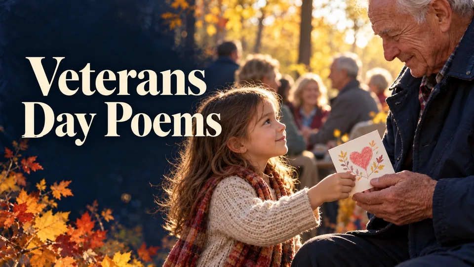 Veterans Day Poems to Say Thank You and Honor Service