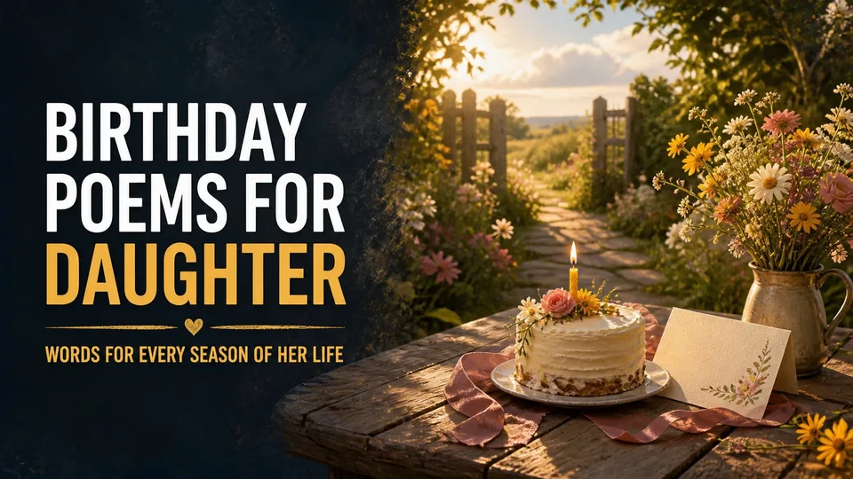 Birthday Poems for Daughter: Words for Every Season of Her Life