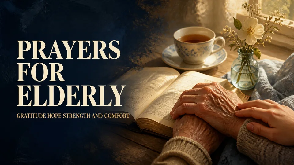 10 Prayers For Elderly: 10 Inspirational Prayers