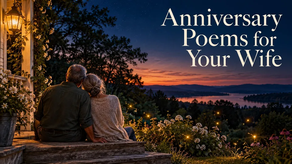 Anniversary Poems for Your Wife: Short Words for a Lasting Love