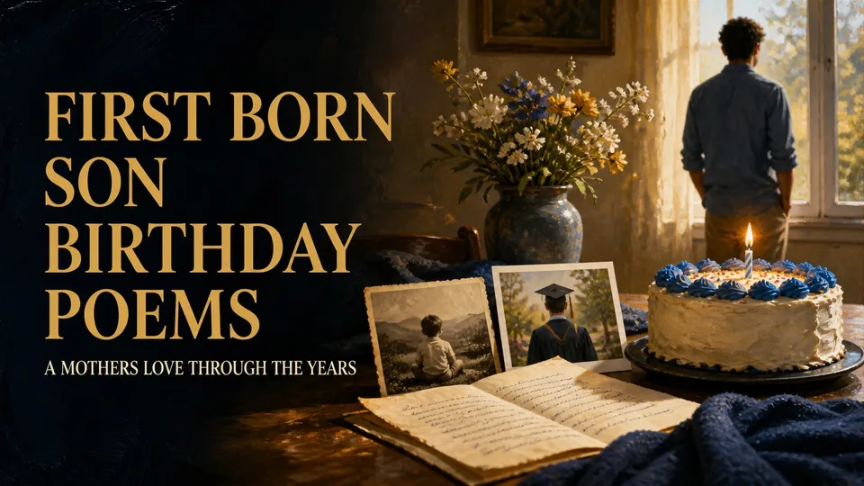 Happy Birthday to My First Born Son: Poems for the Boy Who Taught Me Motherhood