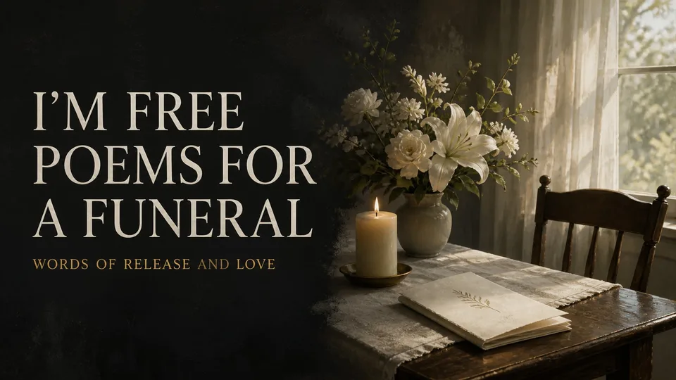 I’m Free Poems for a Funeral: Words of Release and Love