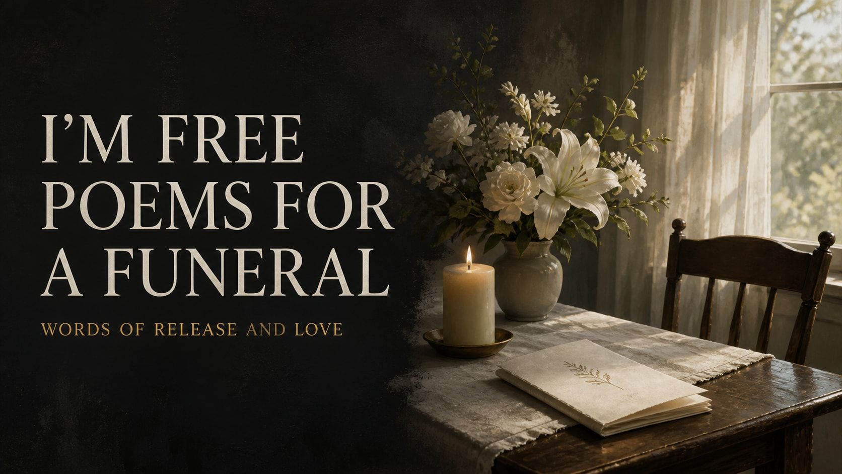 I’m Free Poems for a Funeral: Words of Release and Love