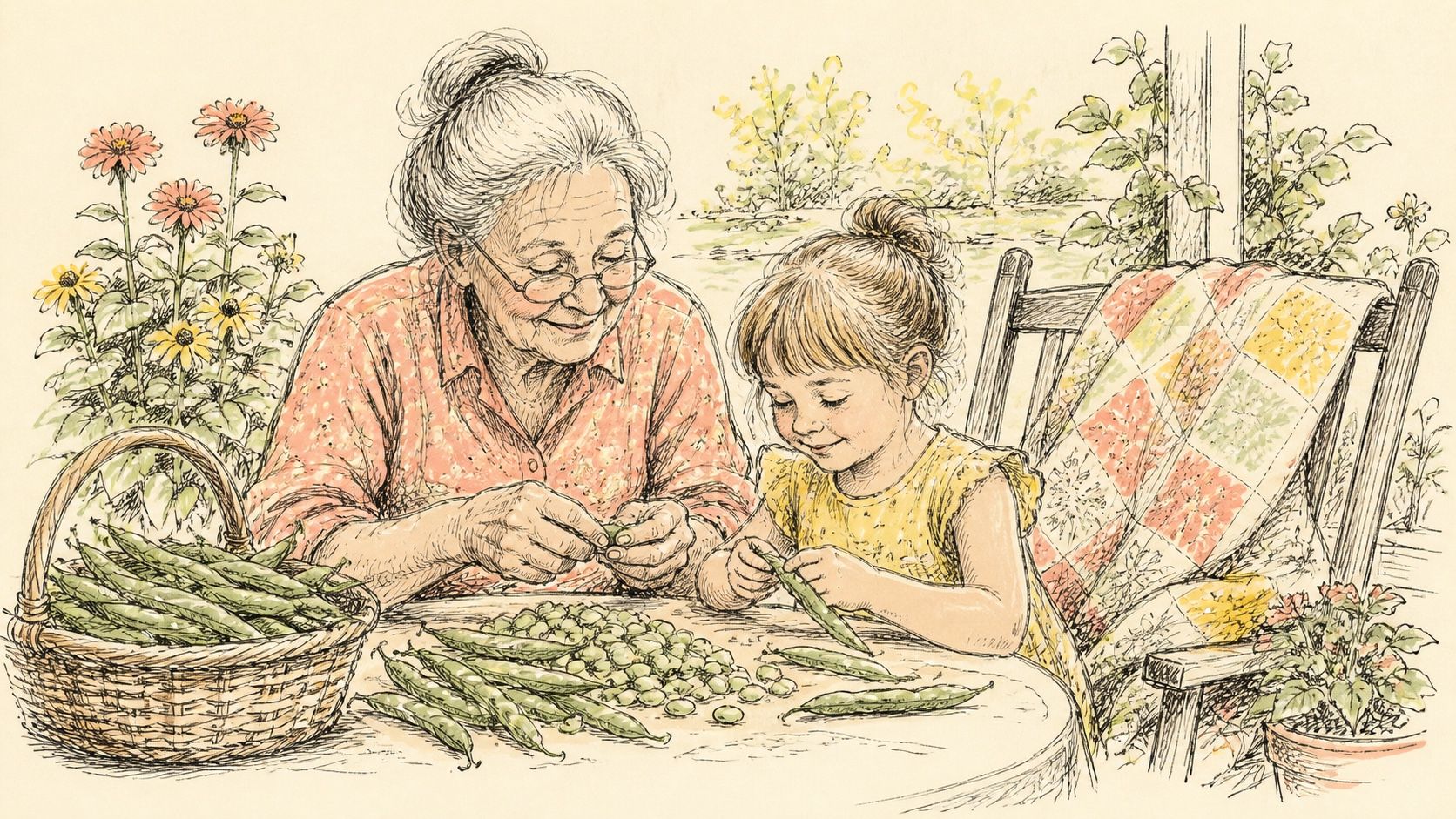 Poems About Grandma: Stories, Laughter, and Love Around the Table