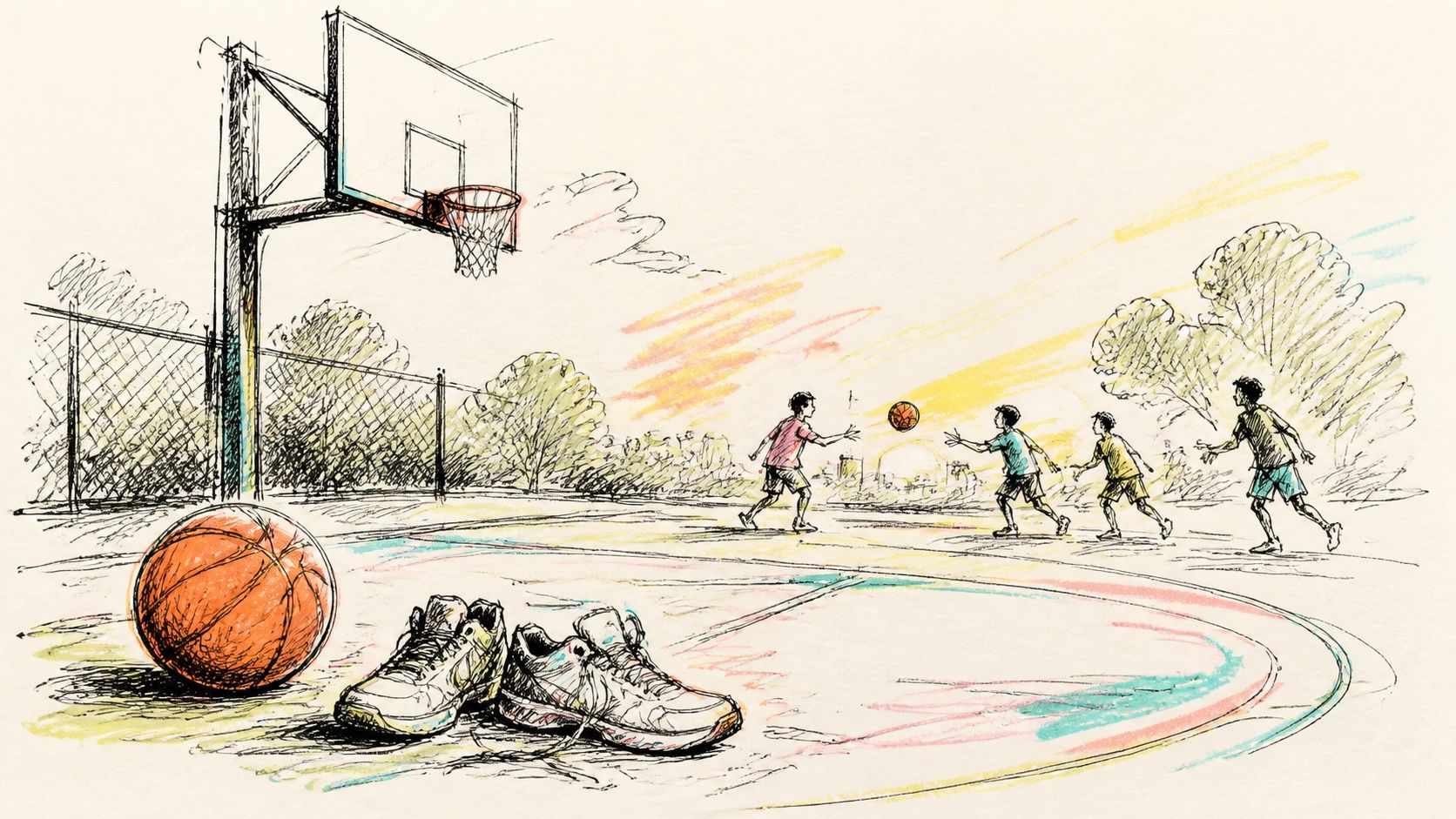 Poems About Basketball: Original Verses for Teamwork, Rhythm, and Play