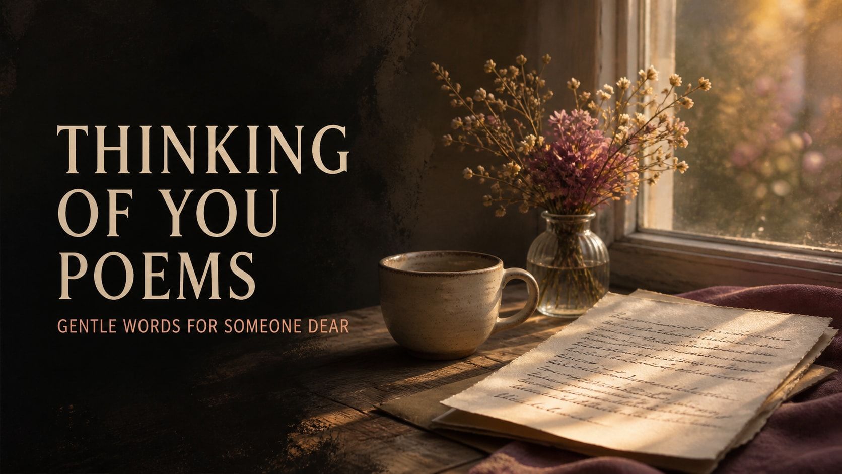 Thinking of You Poems: Gentle Words for Someone Dear