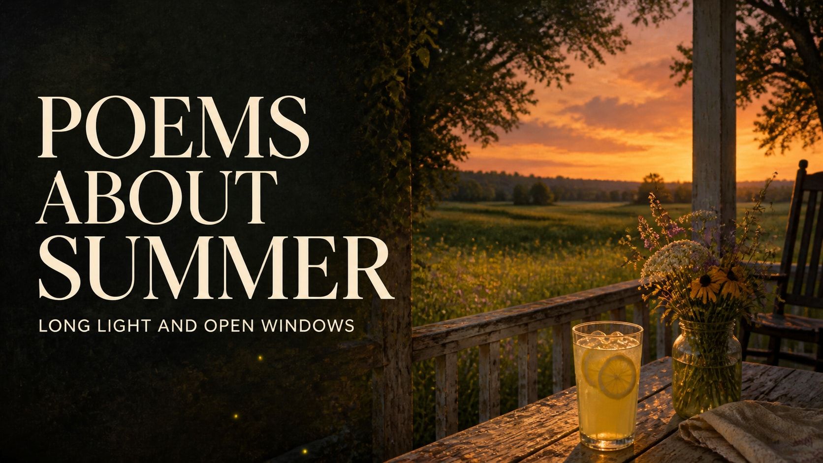 5 Poems About Summer Time
