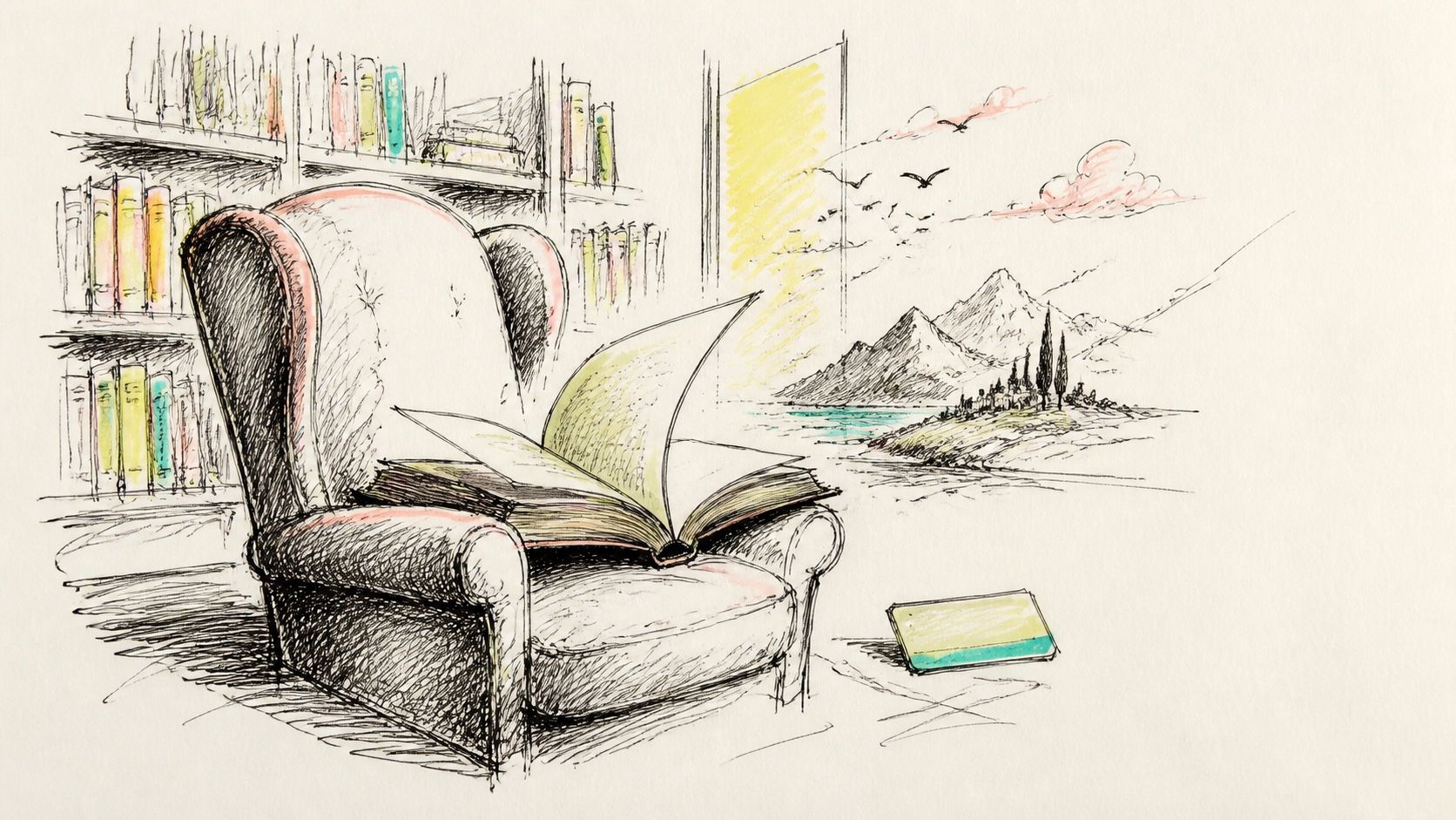 Poems About Reading: Original Verses for Books, Attention, and Escape