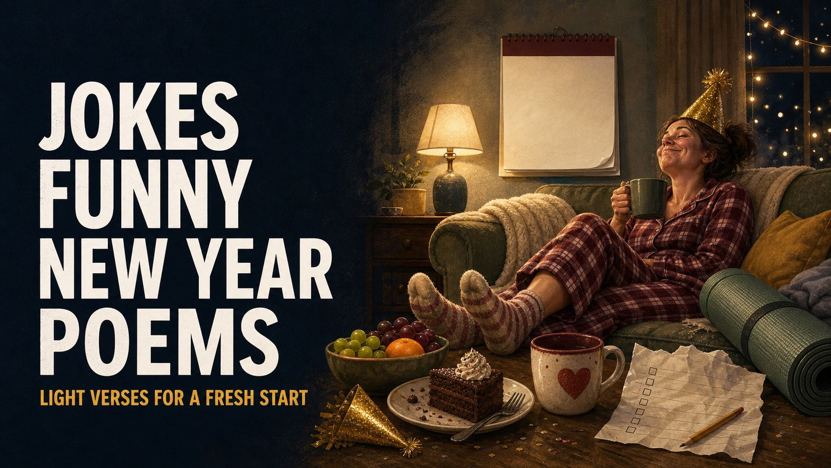 Jokes Funny New Year Poems: Light Verses for a Fresh Start