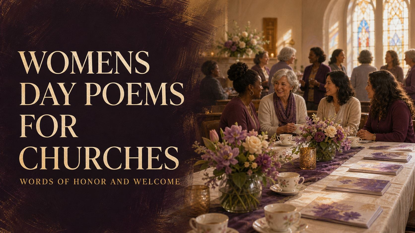 Women’s Day Poems for Churches: Words of Honor and Welcome