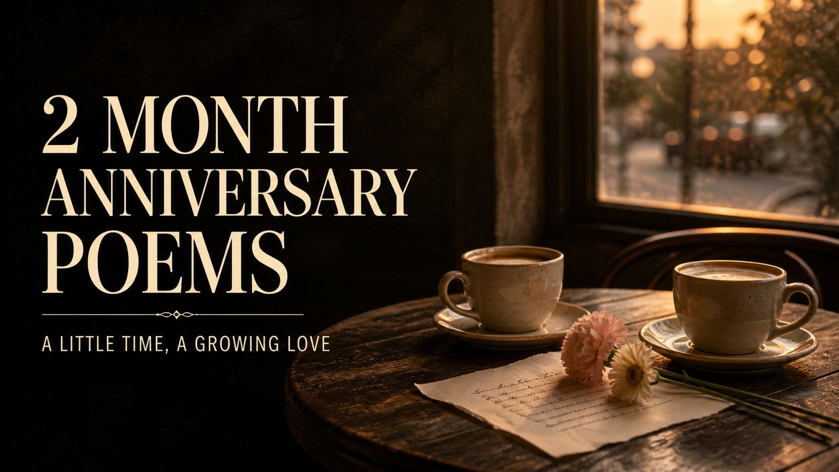 happy two months anniversary poems