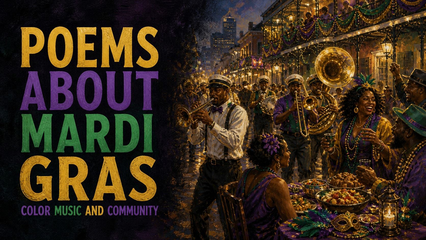 6 Poems About Mardi Gras