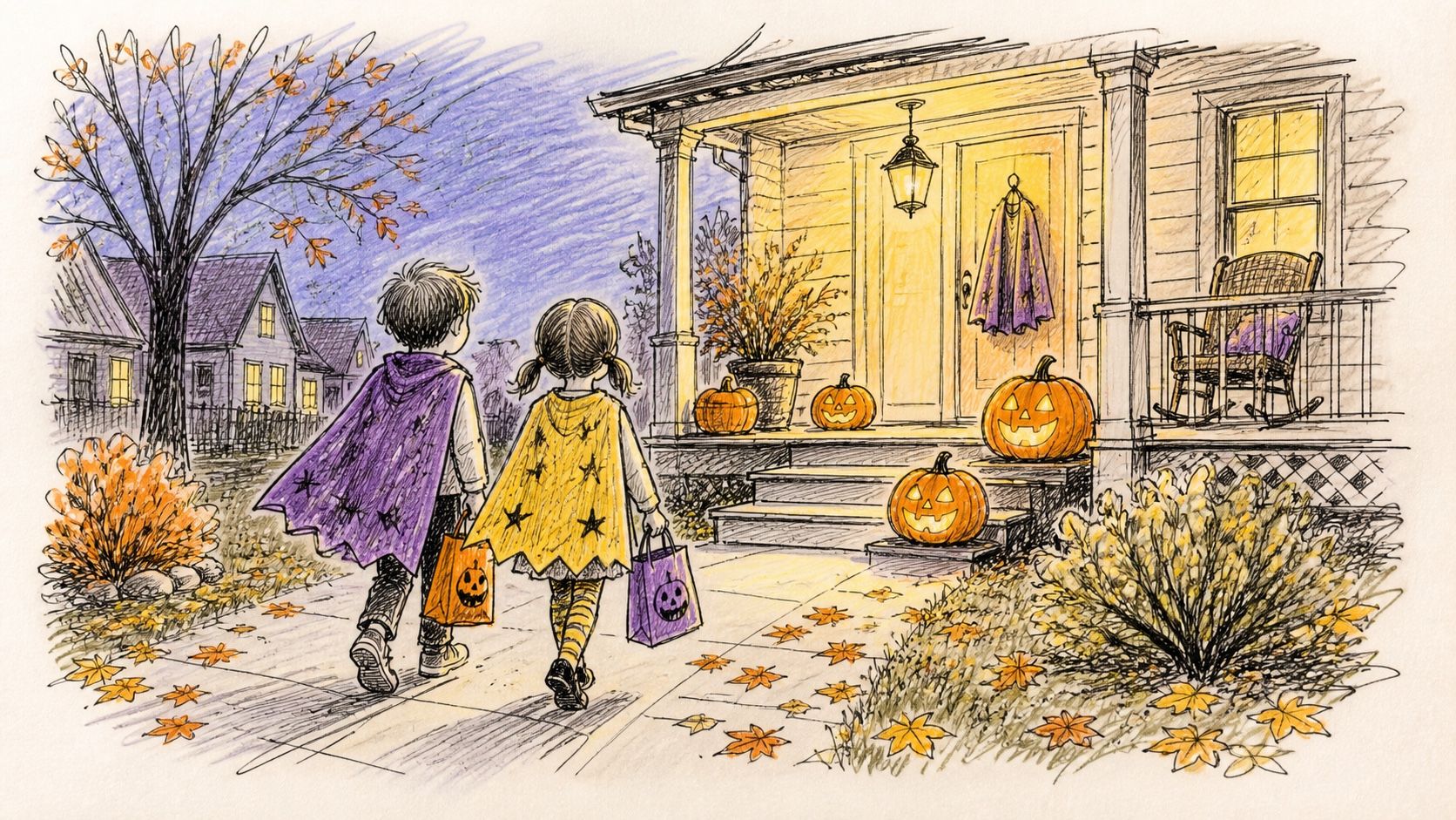Poems About Halloween: Porch Lights, Costumes, and Kind October Fun