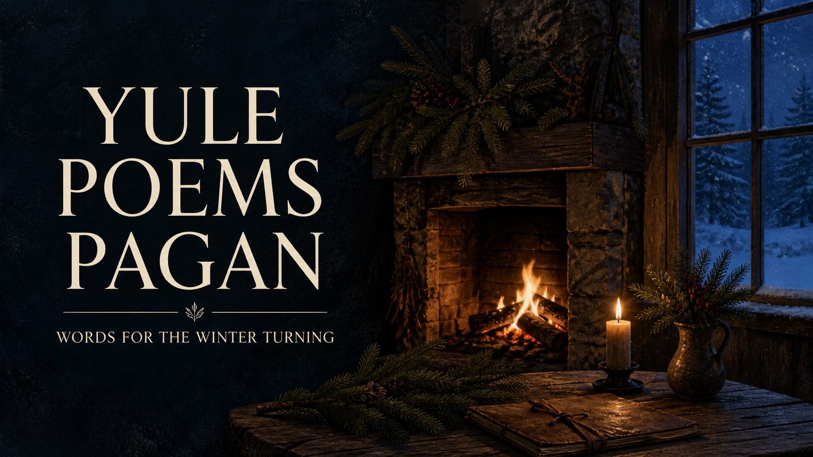 Whispers of the Winter Hearth: A Collection of Pagan Yule Poems