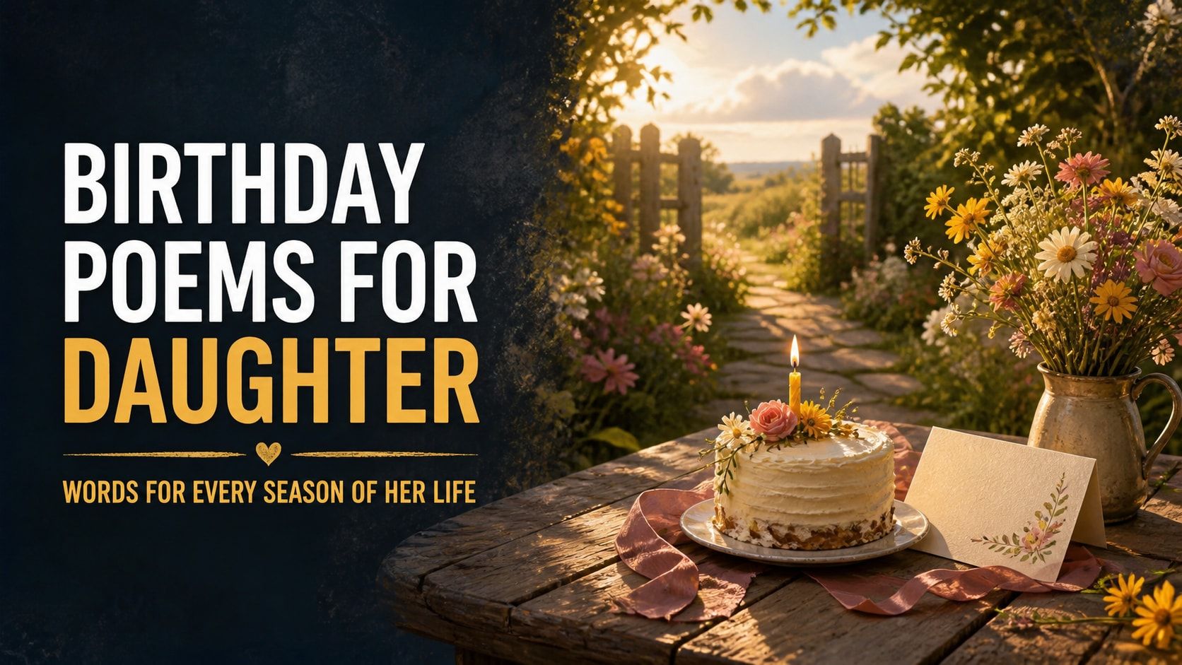 Birthday Poems for Daughter: Words for Every Season of Her Life