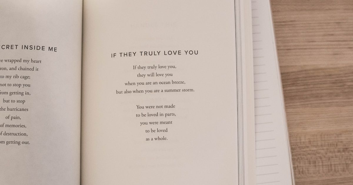 Thinking of you poems