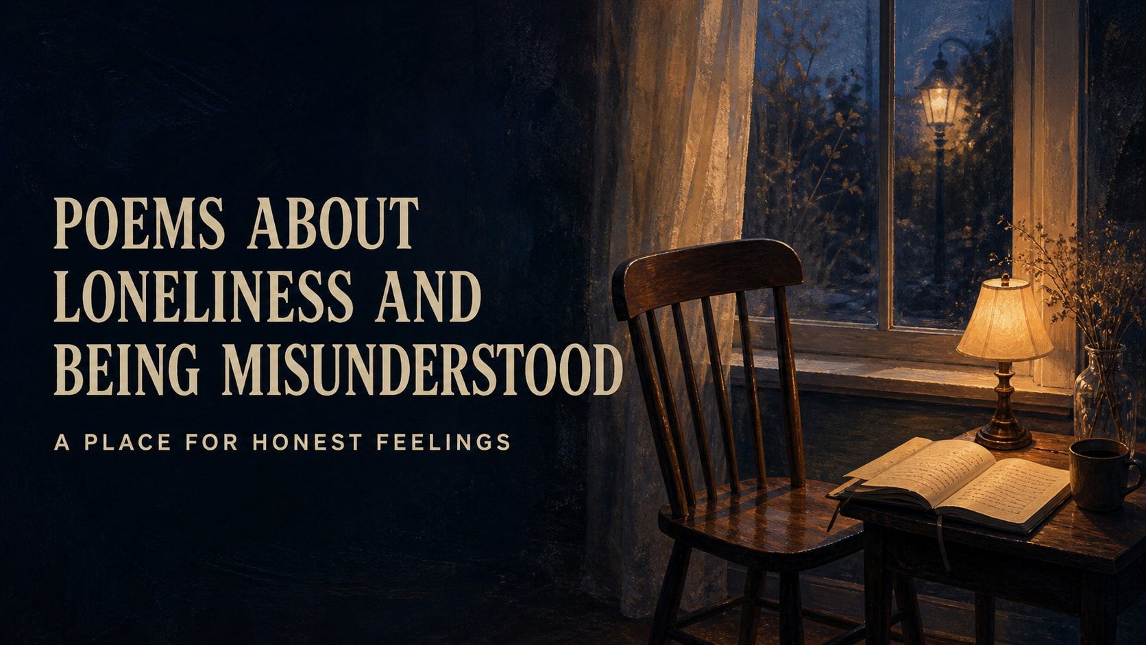 Poems About Loneliness and Being Misunderstood: A Place for Honest Feelings