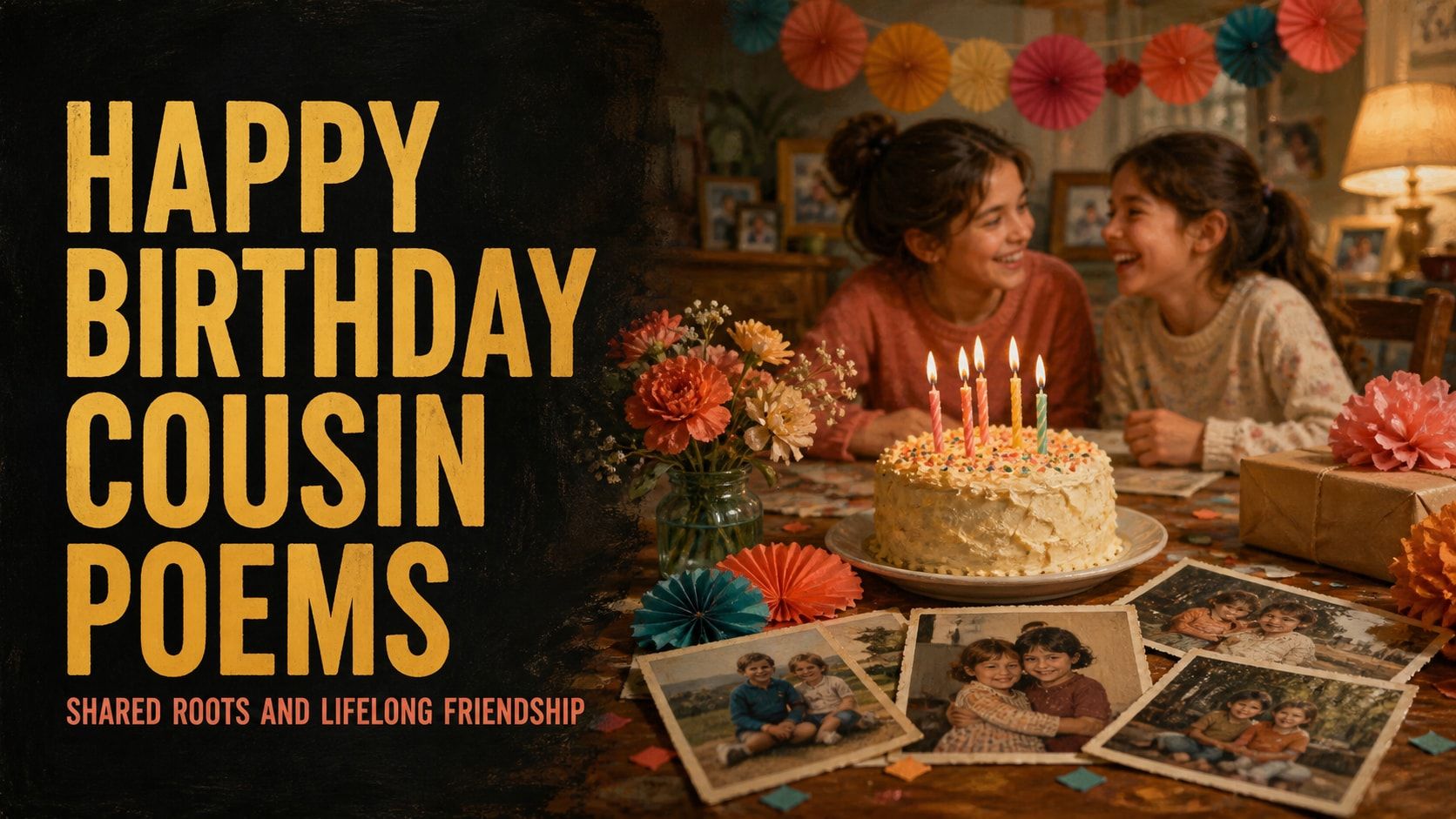 Happy Birthday Cousin Poems: Celebrating the Kinship of Shared Roots