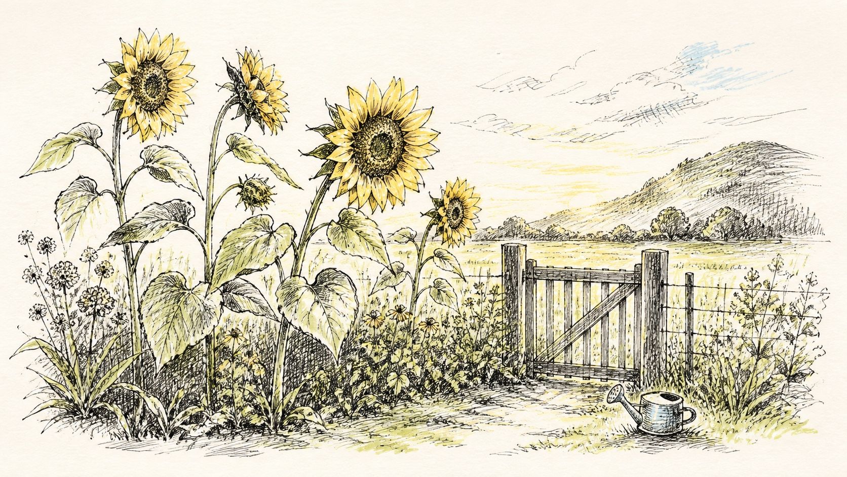 Poems About Sunflowers: Lessons in Brightness, Patience, and Home