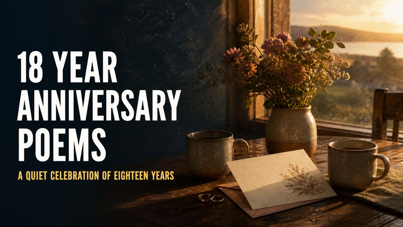 18 Year Anniversary Poems: A Quiet Celebration of Eighteen Years