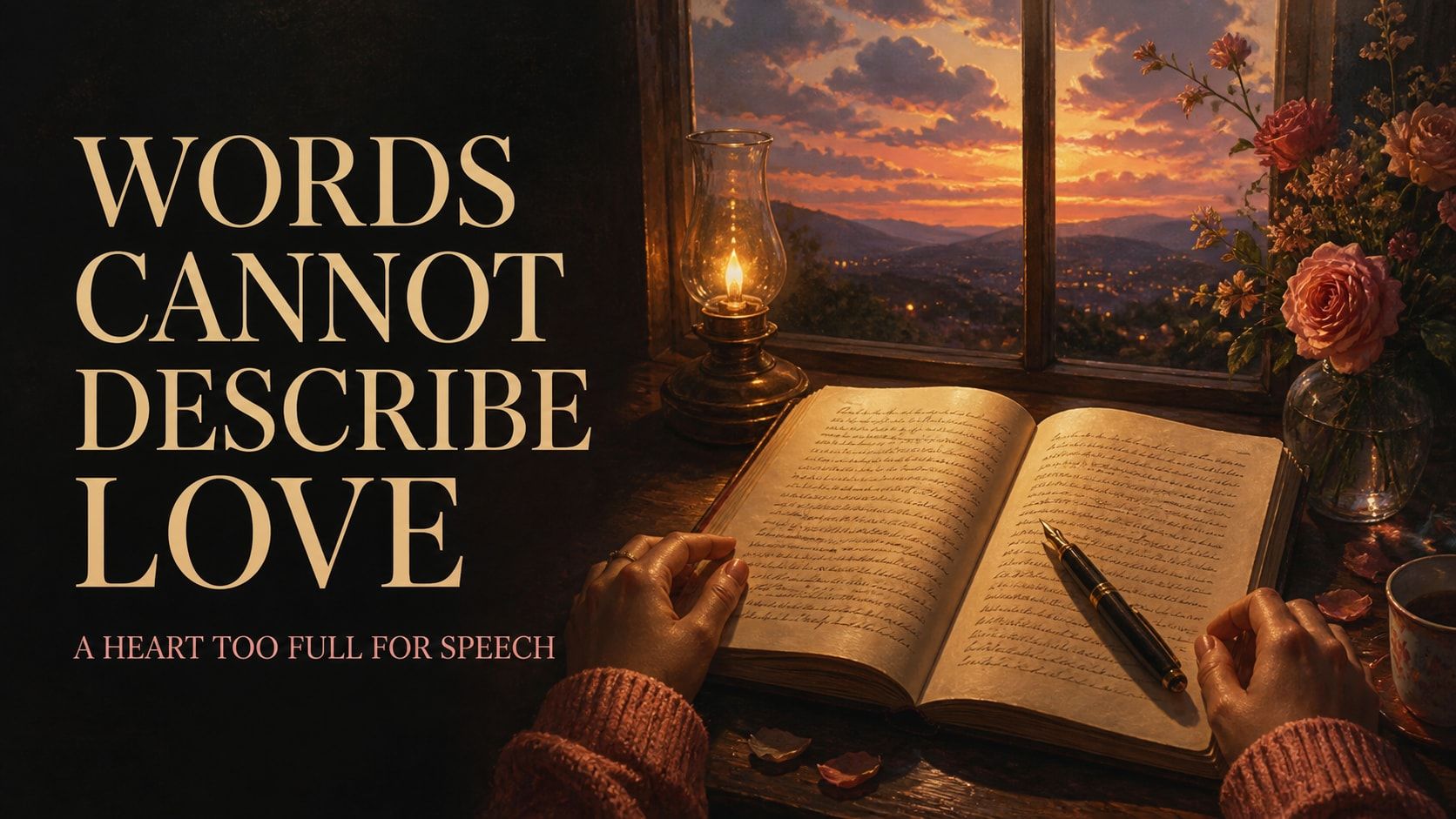 Words Can't Describe How Much I Love You: A Collection of Heart Held Verses