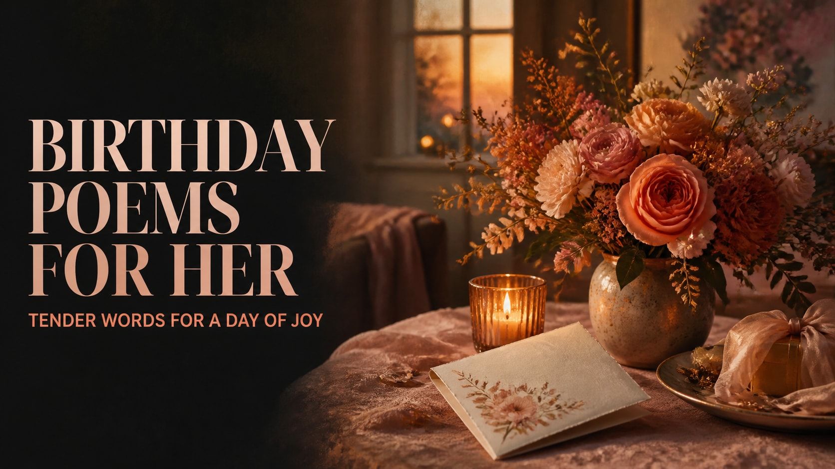 Birthday Poems for Her: Tender Words for a Day of Joy