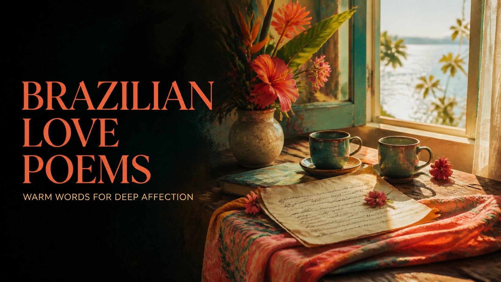 Brazilian Love Poems: Warm Words for a Deep Affection