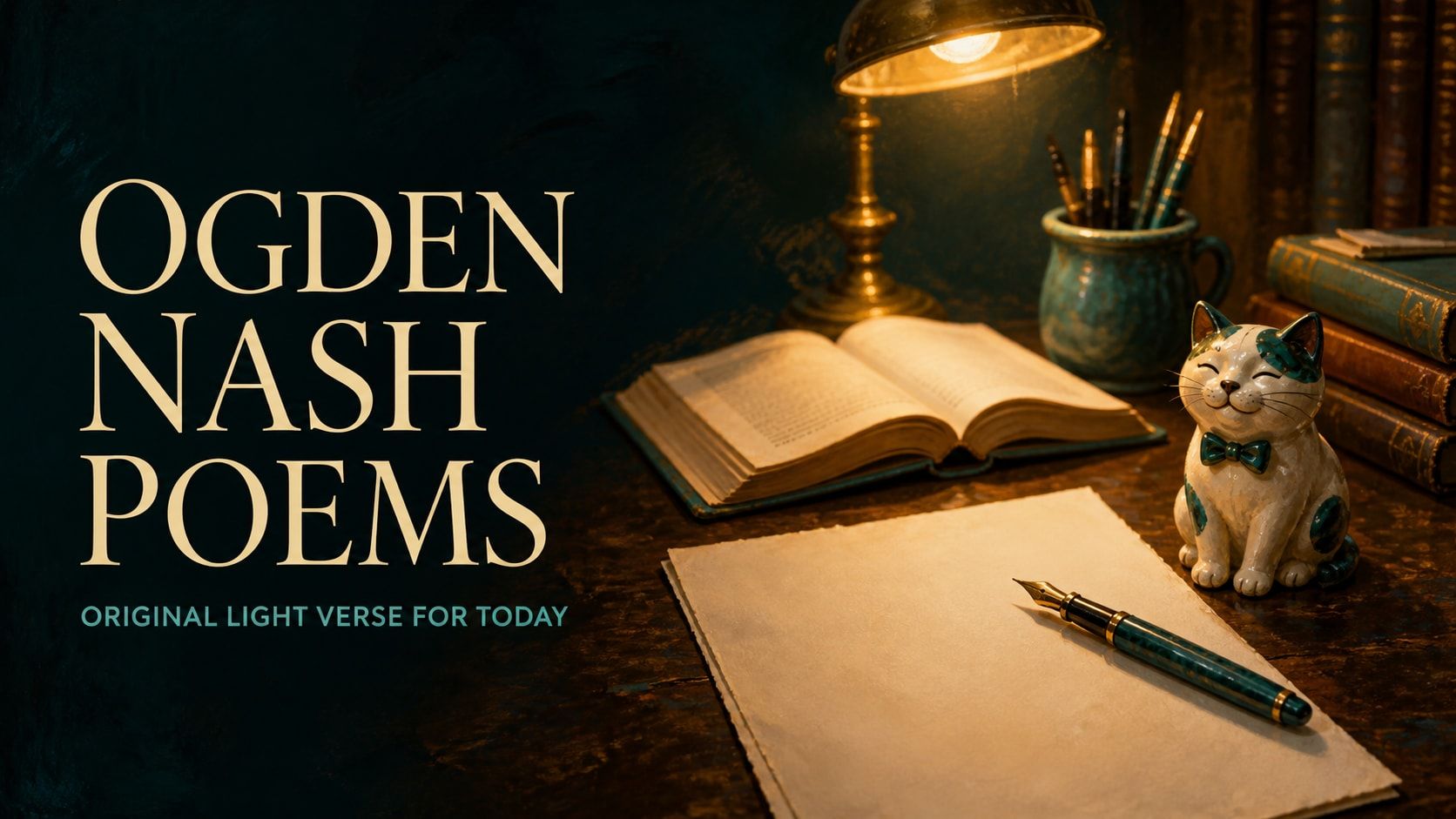 Ogden Nash Poems: Original Light Verse and a Reader's Guide