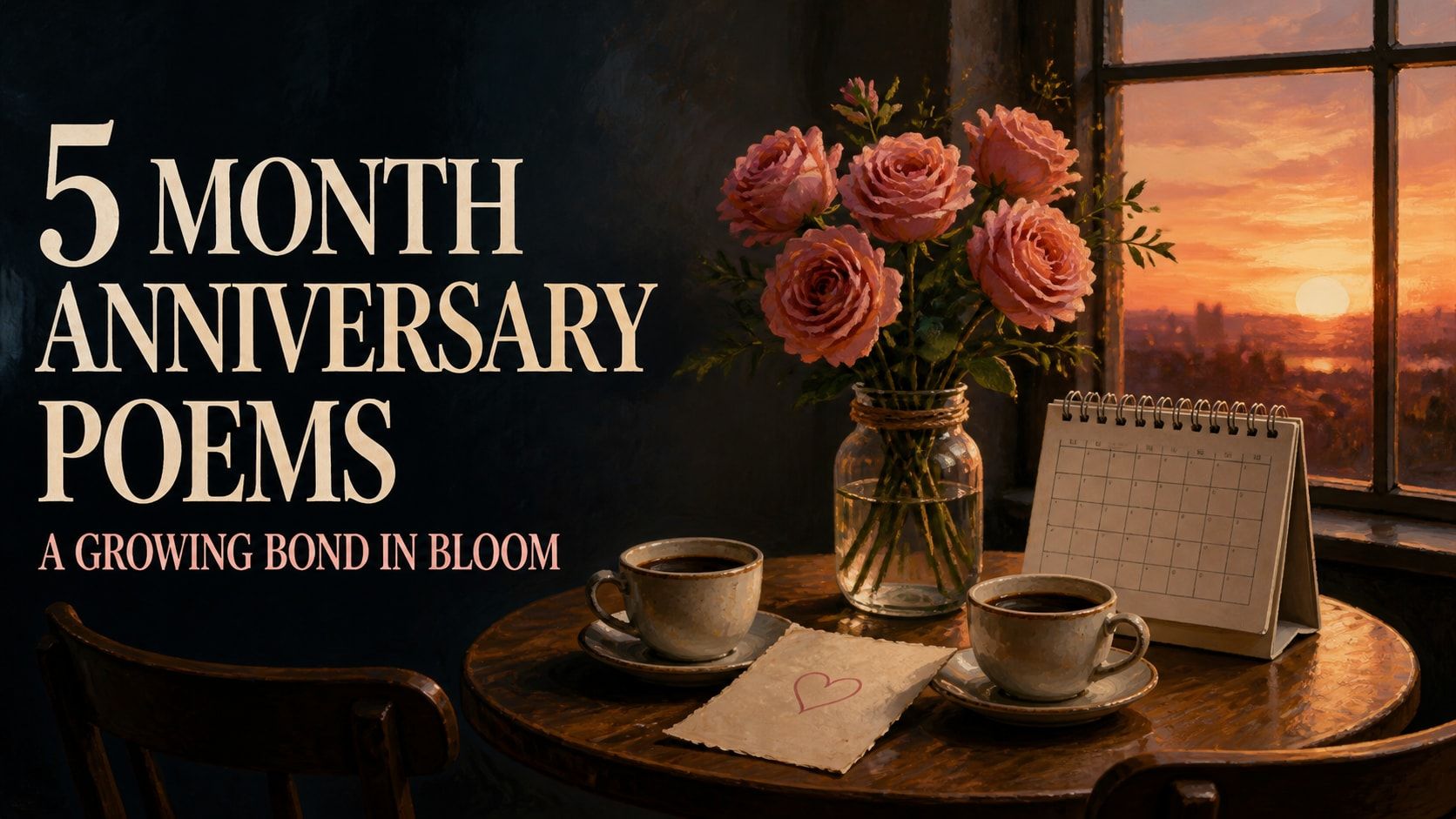 happy 5 months anniversary poems