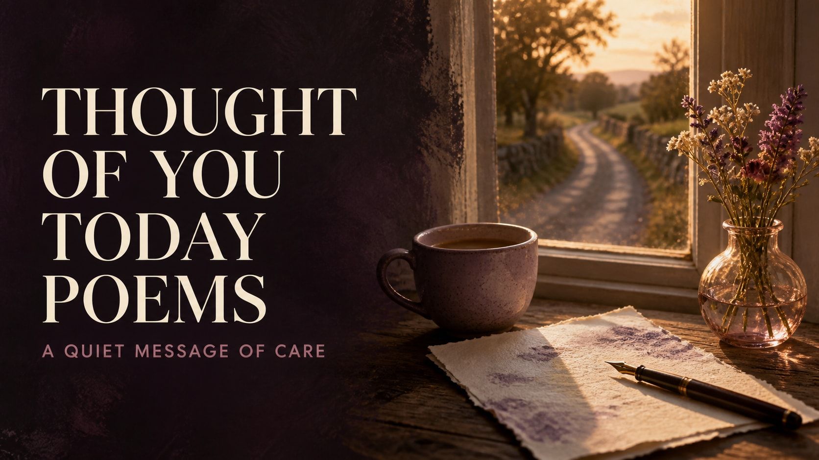 Thought of You Today Poems: A Quiet Message of Care