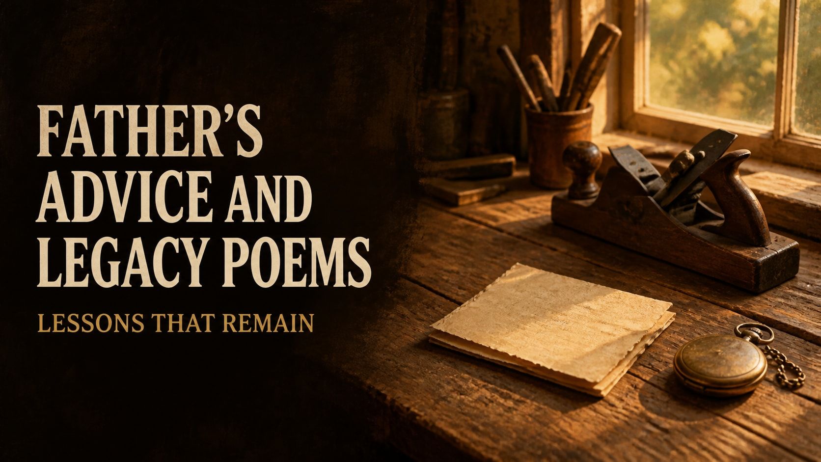 Poems for a Father’s Advice and Legacy