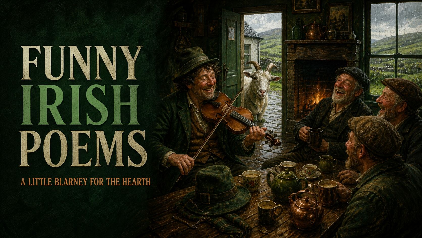 A Bit of Blarney: Funny Irish Poems to Brighten the Hearth