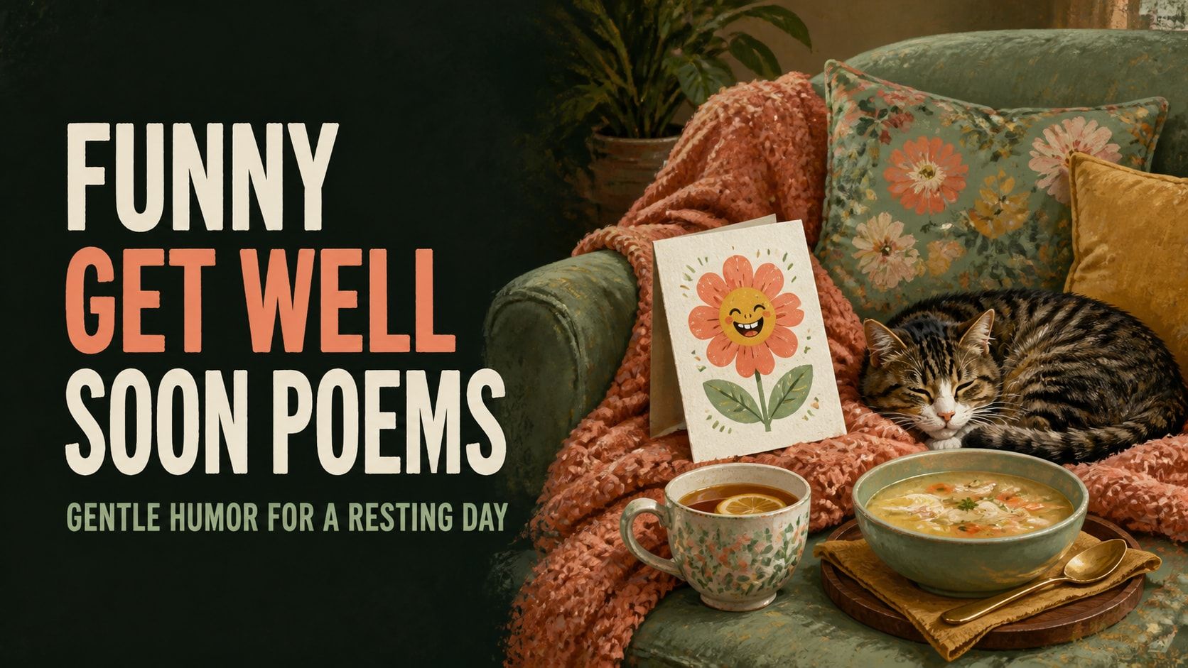 Funny Get Well Soon Poems: Gentle Humor for a Resting Day