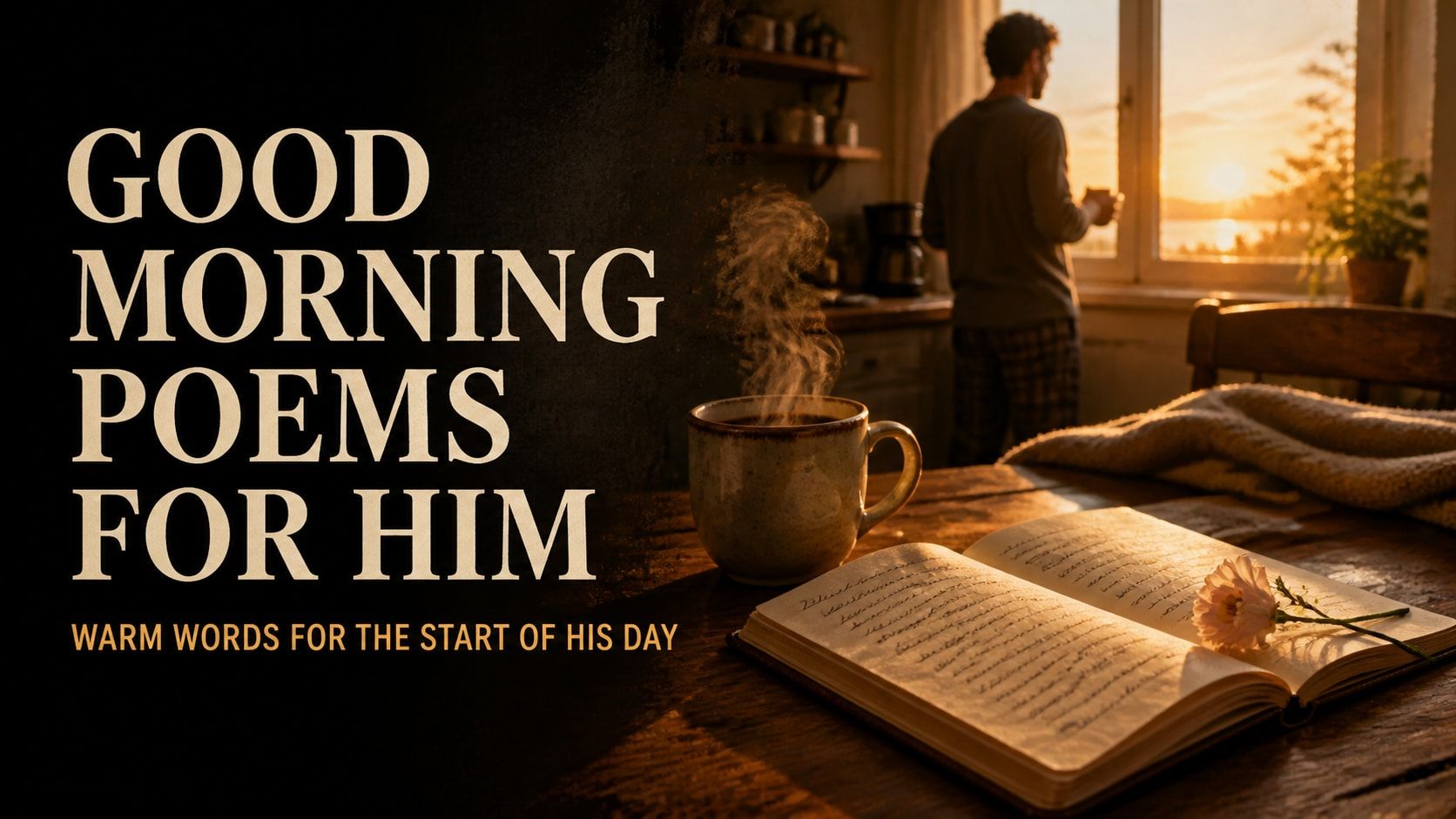 Good Morning Poems for Him: Warm Words for the Start of His Day