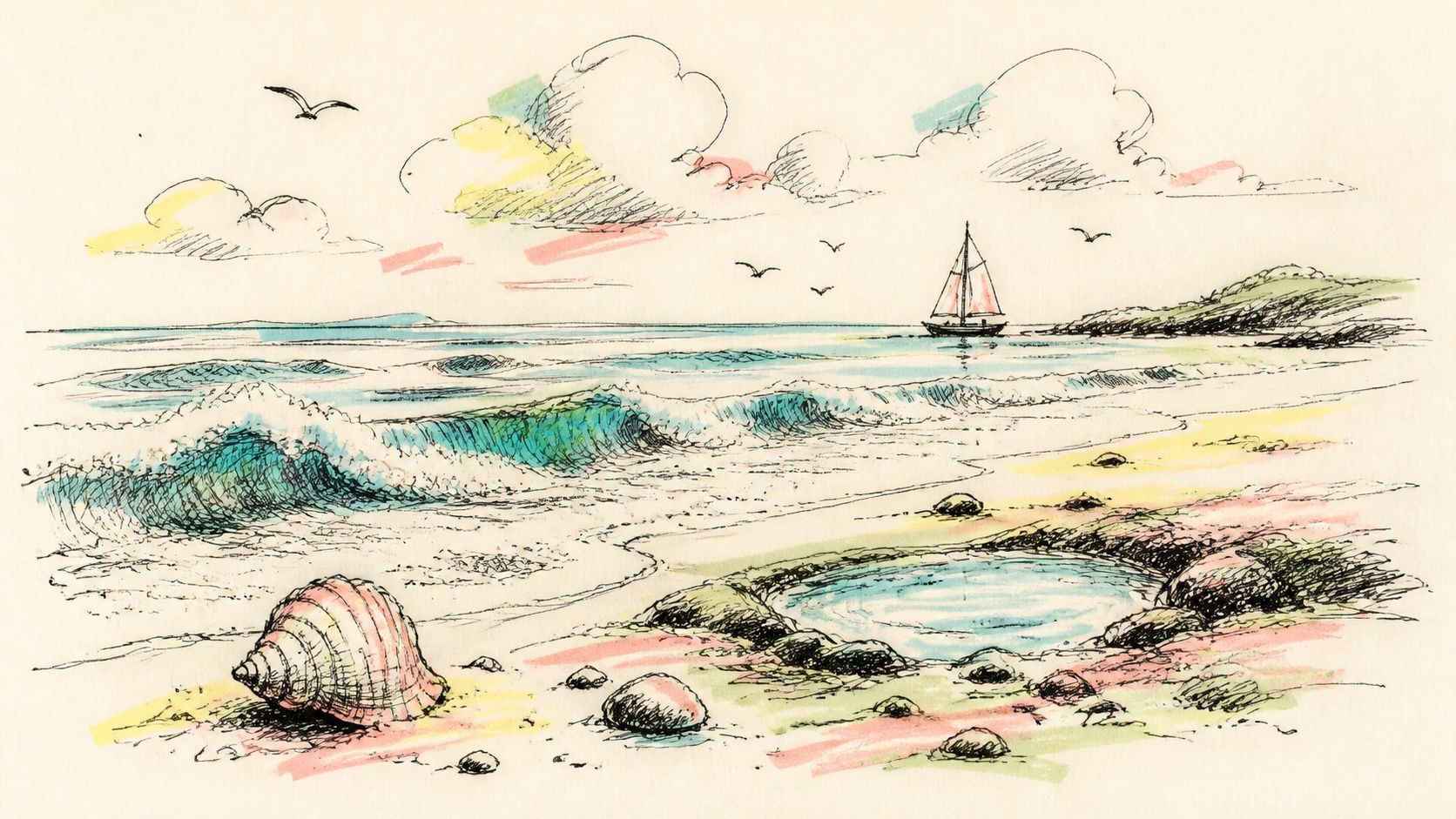 Poems About Ocean: Original Verses for Tides, Distance, and Wonder