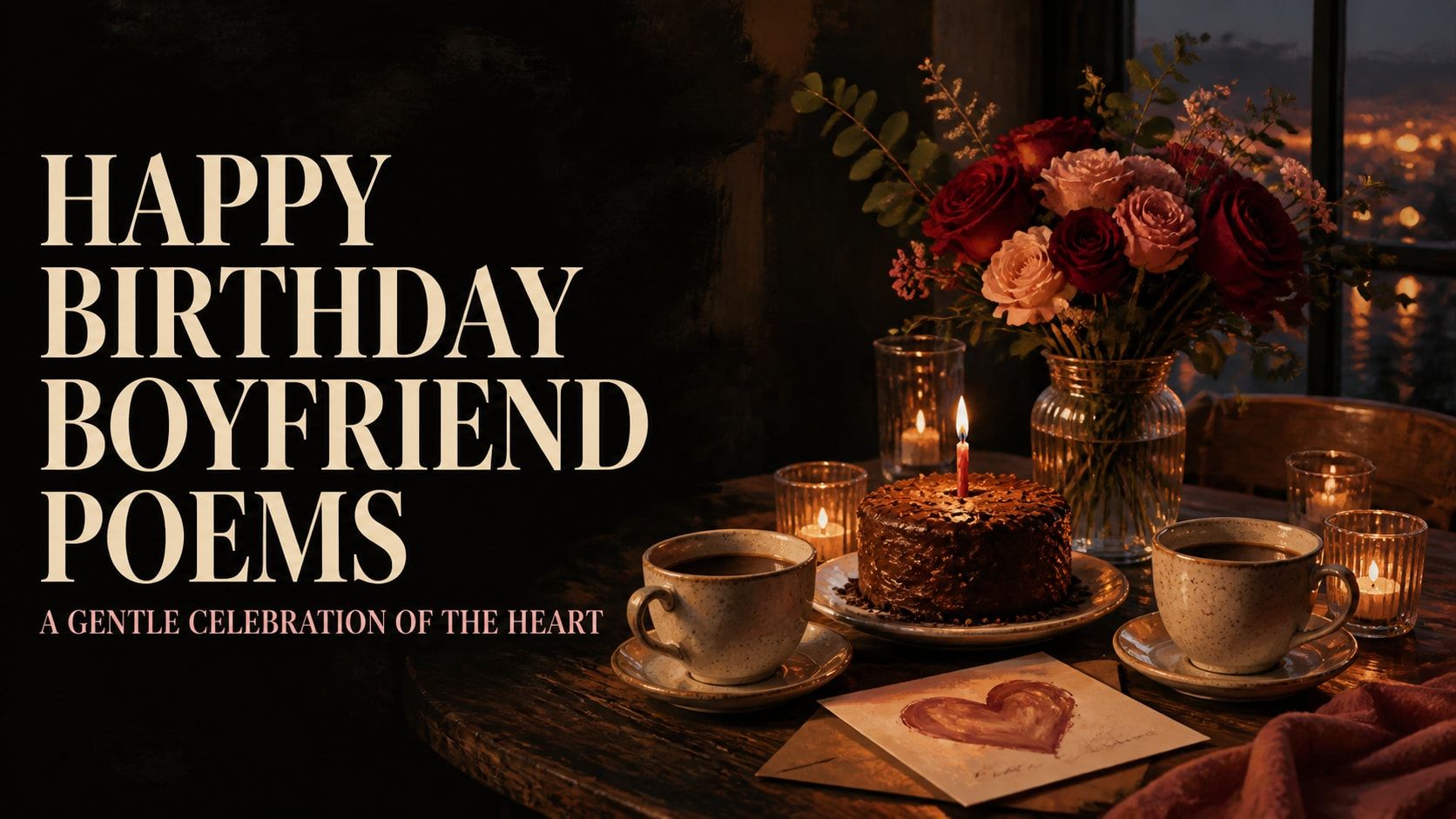 Happy Birthday Poems for Boyfriend: A Gentle Celebration of the Heart